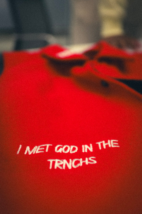 TRNCH Brand Red Varsity Jacket