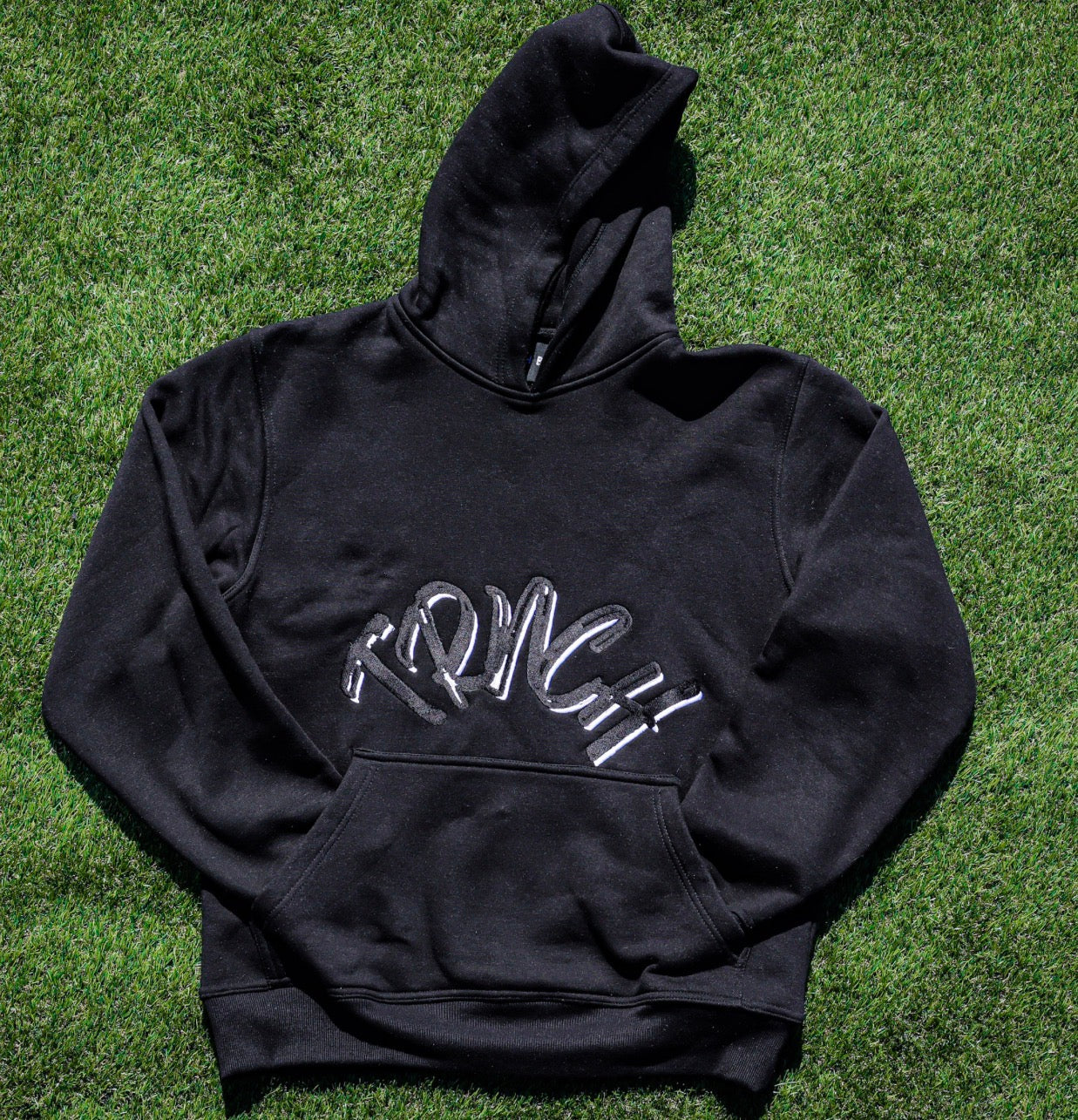 TRNCH Brand Black Luxe Hoodie